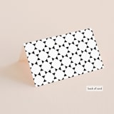 "Diantha" - Place Cards in Ink by Kimberly Morgan - Folded Back of Card