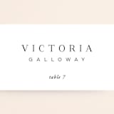 "The Space Between" - Place Cards in Sugar by Jessica Williams - Detail