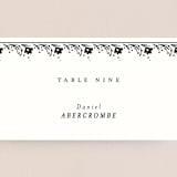 "Heirloom" - Place Cards in Ink by Kimberly Morgan - Detail