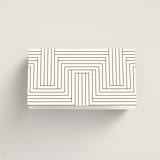 "Charming" - Place Cards in Pearl by AK Graphics - Folded Back of Card