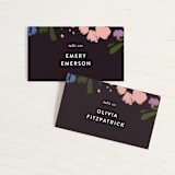 "spring dream" - Place Cards in Onyx by Angela Marzuki - Front with Free Guest Printing