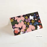 "spring dream" - Place Cards in Onyx by Angela Marzuki - Folded Back of Card