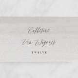 "Sunrise Waves" - Place Cards in Ocean by Wildfield Paper Co - Detail