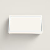 "Scripted" - Place Cards in Capri by Creo Study - Blank Front