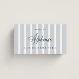 "melihrolo" - Place Cards in Powder Blue by chocomocacino - Front with Free Guest Printing