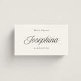 "Beautiful Day" - Place Cards in Tuxedo by Leah Bisch - Front