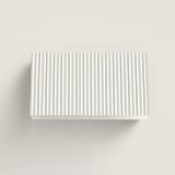 "Beautiful Day" - Place Cards in Graphite by Leah Bisch - Folded Back of Card