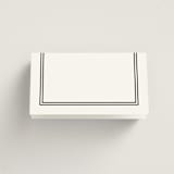 "Timeless Together" - Place Cards in Tuxedo by Carolyn MacLaren - Folded Back of Card