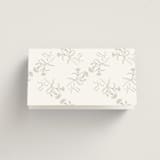 "Modern Romance" - Place Cards in Obsidian by Jennifer Postorino - Folded Back of Card