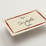 "Modern Love" - Place Cards in Champagne by Helena Vitto - Detail