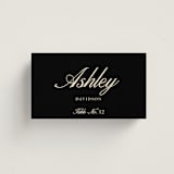 "Elegant and Formal" - Place Cards in Sunshine by Jen Ramsey - Front with Free Guest Printing