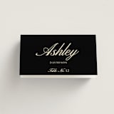 "Elegant and Formal" - Place Cards in Sunshine by Jen Ramsey - Folded with Free Guest Printing