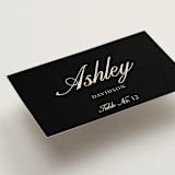"Elegant and Formal" - Place Cards in Sunshine by Jen Ramsey - Detail