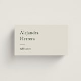 "Editorial" - Place Cards in Forest by Bethan - Front with Free Guest Printing