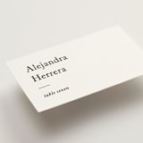 "Editorial" - Place Cards in Paper by Bethan - Detail