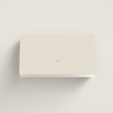 "monogram edit" - Place Cards in Sandstone by Sara Hicks Malone - Blank front