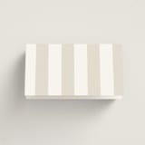 "monogram edit" - Place Cards in Sandstone by Sara Hicks Malone - Folded Back of Card