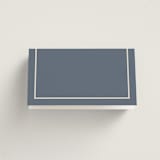 "Ritzy" - Place Cards in French Blue by Nicoletta Savod - Blank front