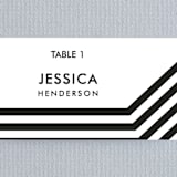 "Desenfadado" - Place Cards in Black Ink by Aspacia Kusulas - Detail