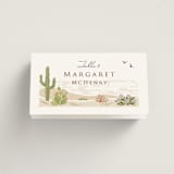"Westward" - Place Cards in Red Rock by Paper Sun Studio - Folded with Free Guest Printing