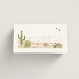 "Westward" - Place Cards in Red Rock by Paper Sun Studio - Blank front