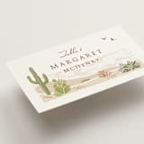 "Westward" - Place Cards in Red Rock by Paper Sun Studio - Detail