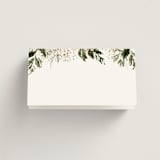 "Grace" - Place Cards in Porcelain by Leah Bisch - Blank front