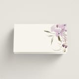 "Meadow Burst" - Place Cards in Lilac by Grace Kreinbrink - Folded Back of Card