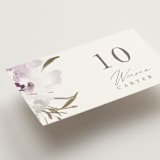 "Meadow Burst" - Place Cards in Lilac by Grace Kreinbrink - Detail