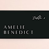 "Sunset Waves" - Place Cards in Marine by Nicoletta Savod - Detail