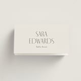 "Unity" - Place Cards in Porcelain by Jennifer Postorino - Folded with Free Guest Printing