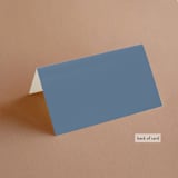 "Airy Mountain" - Place Cards in Air by Janean Hinger - Folded Back of Card