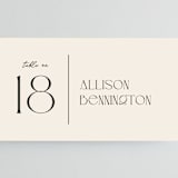 "The Manor" - Place Cards in Buff by Pixel and Hank - Detail