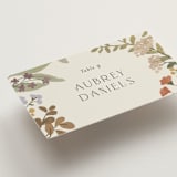 "Ellsworth" - Place Cards in Natural by Jennifer Wick - Detail