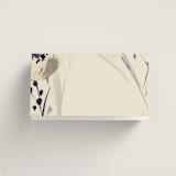 "Linen and Cloth" - Place Cards in Almond by Peony Rose Design - Blank front
