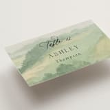 "The Vow" - Place Cards in Meadow by Elly - Detail