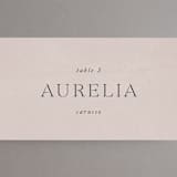 "Chalk Floral" - Place Cards in Dove by Olivia Kanaley Inman - Detail