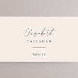 "Splendid" - Place Cards in Ecru by Sandra Picco Design - Detail