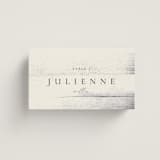 "Stillness" - Place Cards in Horizon by Sumak Studio - Front with Free Guest Printing