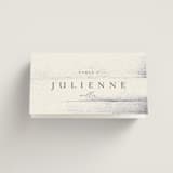 "Stillness" - Place Cards in Horizon by Sumak Studio - Folded with Free Guest Printing