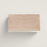 "Getaway" - Place Cards in Snow by Erin L. Wilson - Folded Back of Card