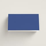 "Centro" - Place Cards in Marseille Bleu by Up Up Creative - Blank front