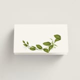 "Greenery" - Place Cards in Fern by Susan Moyal - Blank front