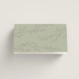 "Branched" - Place Cards in Sage by Brianne Larsen - Folded Back of Card