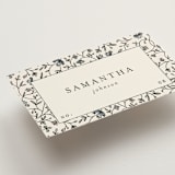 "Hansen" - Place Cards in Almond by Stephanie Hawkes - Detail