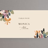 "flower press" - Place Cards in Mauve by Peony Rose Design - Detail