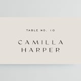 "Wine Label" - Place Cards in Stone by Owl and Toad - Detail