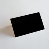 "Contour" - Place Cards in Ecru by Erica Krystek - Blank front