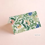 "Floral Garden" - Place Cards in Garden by Elly - Folded Back of Card