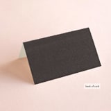 "Film" - Place Cards in Coffee by JoAnn Jinks - Folded Back of Card